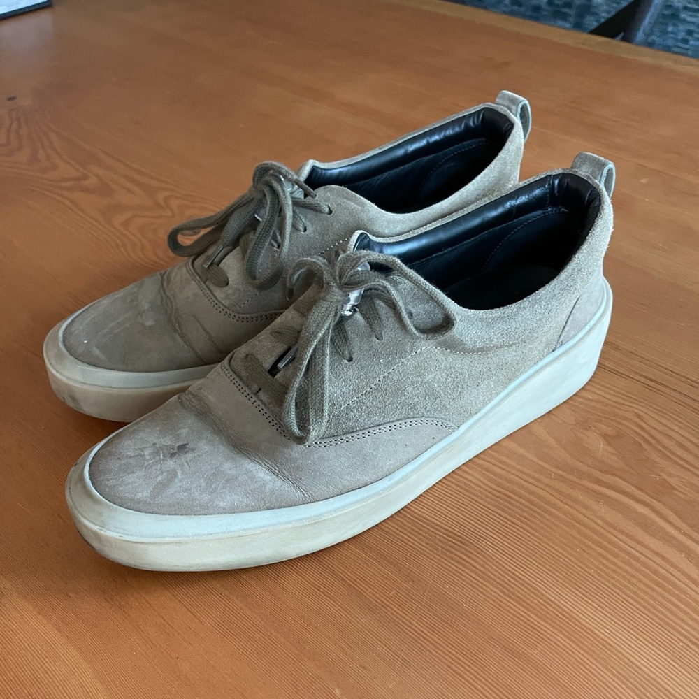 FEAR OF GOD suede sneakers